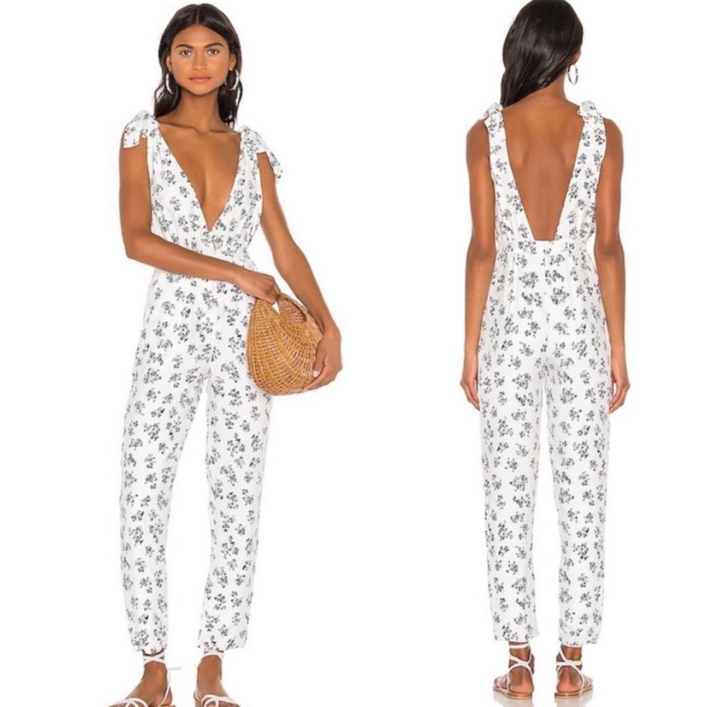 LPA shoulder tie jumpsuit XS